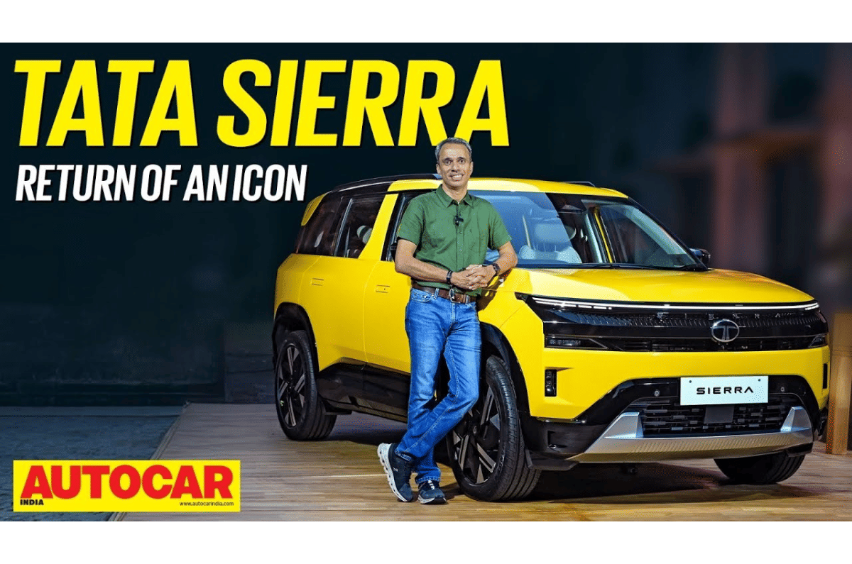 Production-spec 2025 Tata Sierra walkaround video